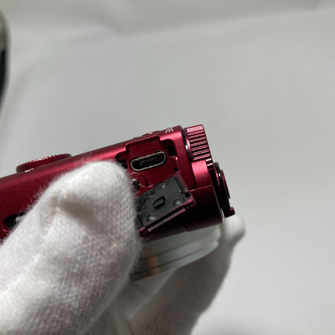 SONY Cyber-shot DSC-WX500 レッド デジカメ カバー付き