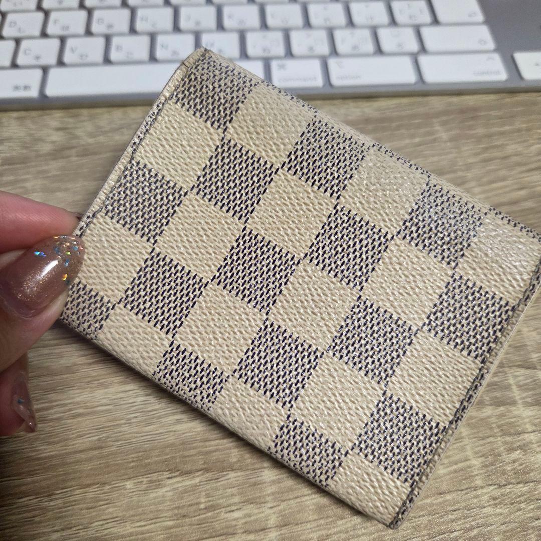 【やまにゃん】LOUIS VUITTON ダミエ 名刺入れ