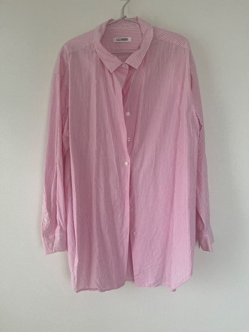 リリミーク　ピンク シャツ 長袖