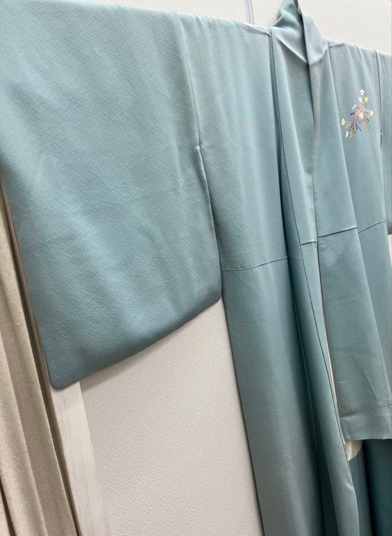 eri様　2点おまとめ　正絹　作家物　訪問着　アラベスク　熨斗目　長襦袢