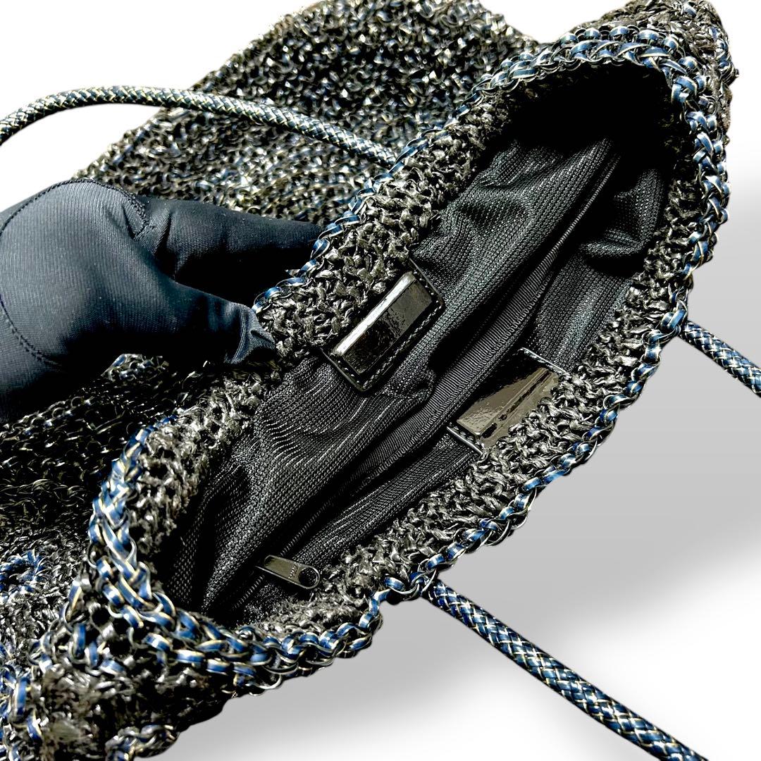 極美品✨ アンテプリマ　ワイヤーバッグ　トートバッグ　フラワーモチーフ