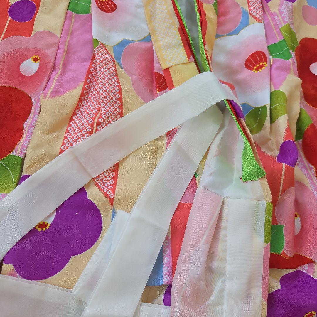 ★美品★七五三 着物セット 子供用 花柄【京都花ひめ】