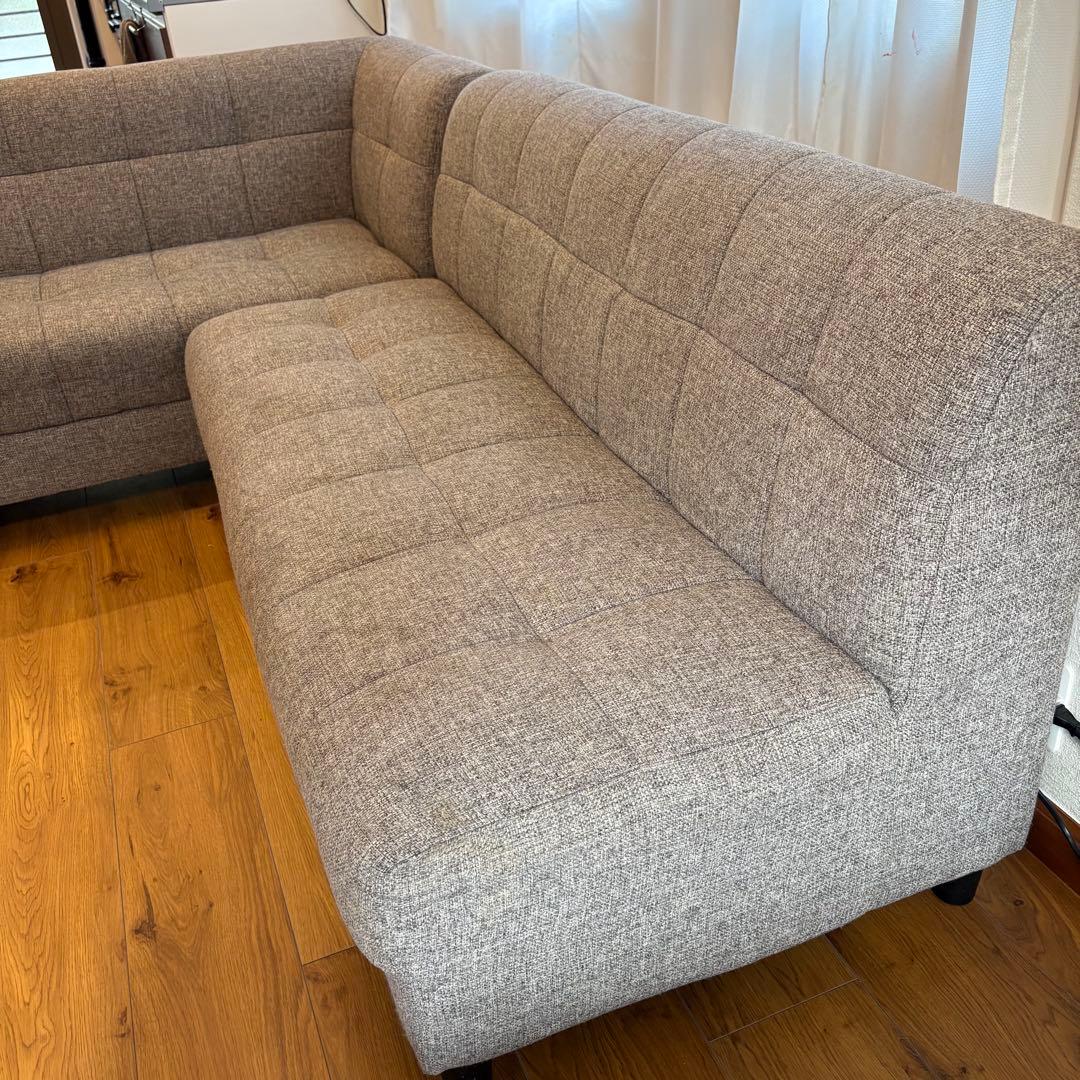 【ソファ①】ニトリ ソファ L字ソファ カウチソファ 収納