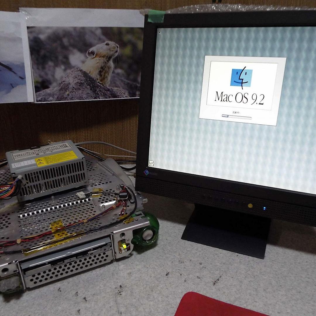 超貴重_動作快調_OS9単独起動可_iMacG3-400DV_汎用ATX電源