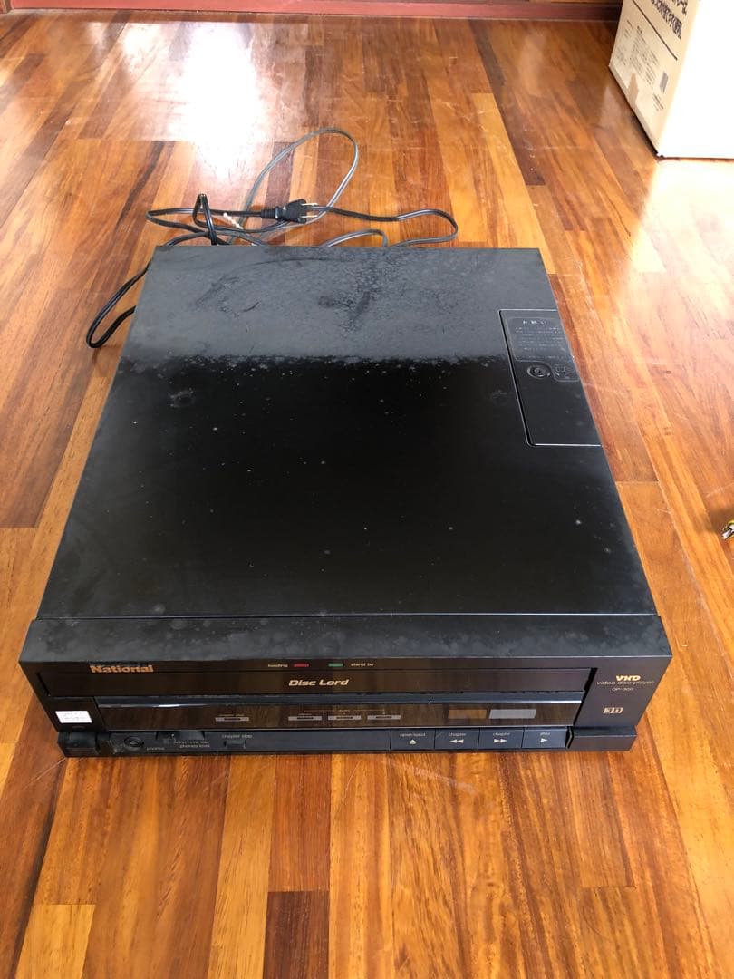 ナショナル　VHD ビデオディスクプレーヤー　DP-300