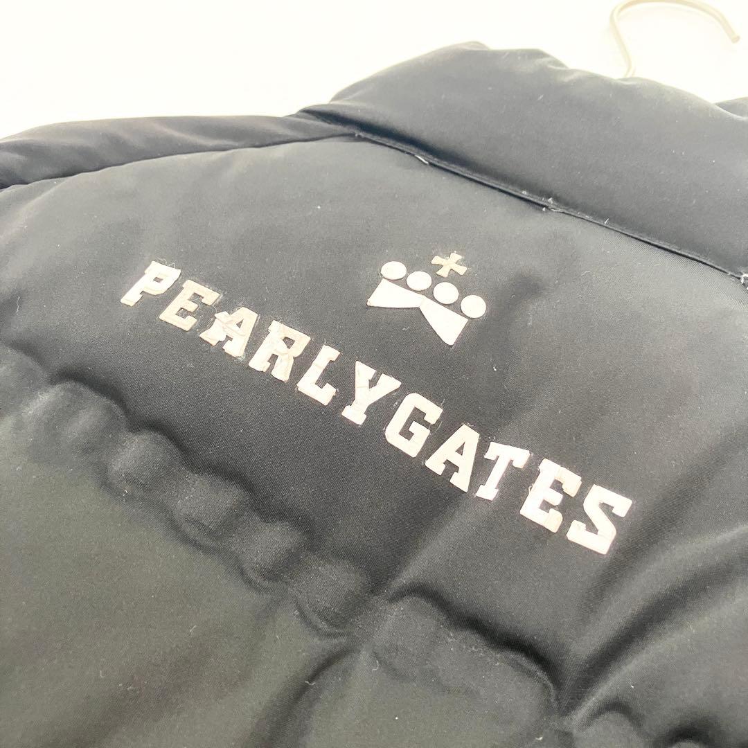 PEARLY GATES レディース ダウンジャケット 0サイズ　ブラック 防寒