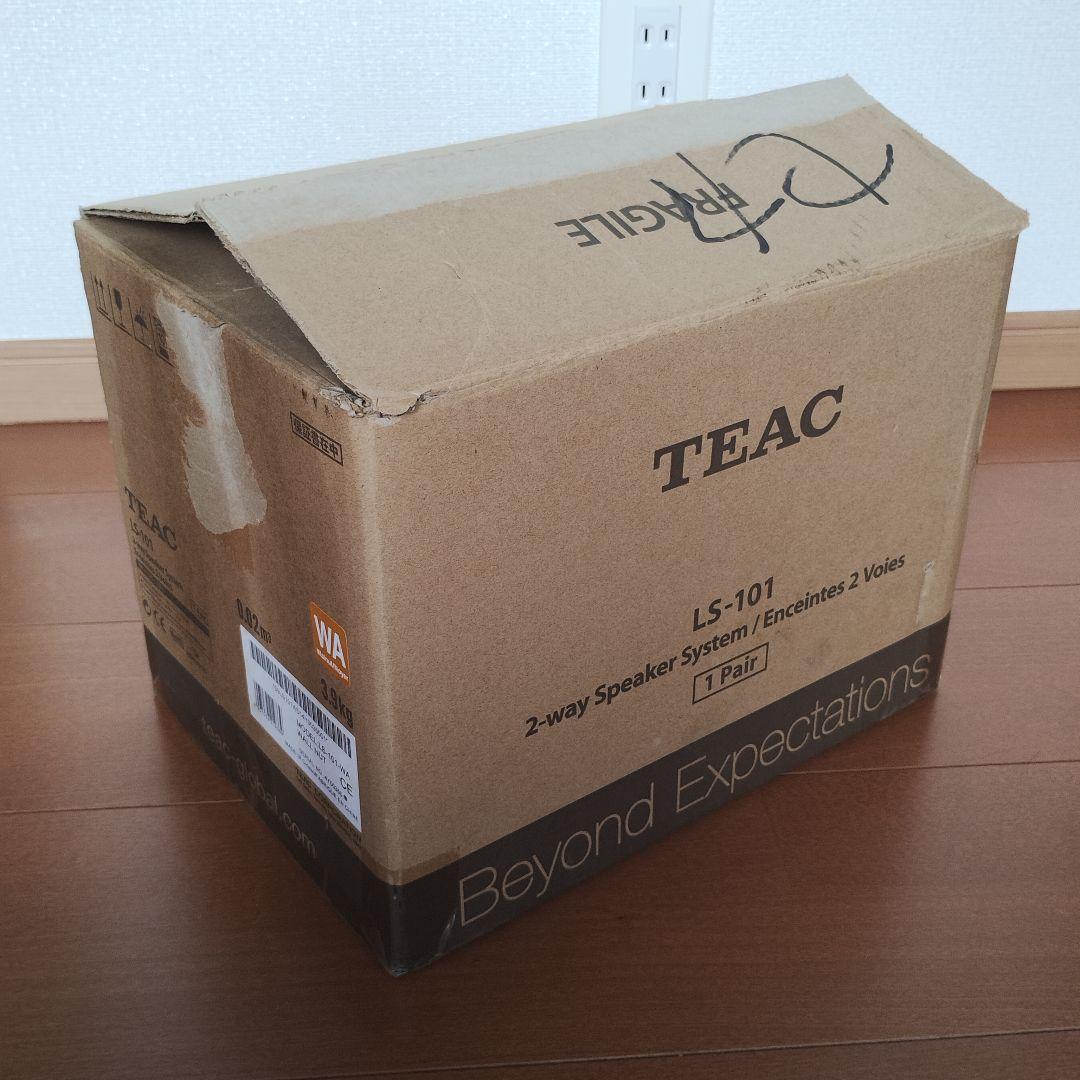 【ほぼ未使用】TEAC LS-101 コンパクト・ブックシェルフ・スピーカー
