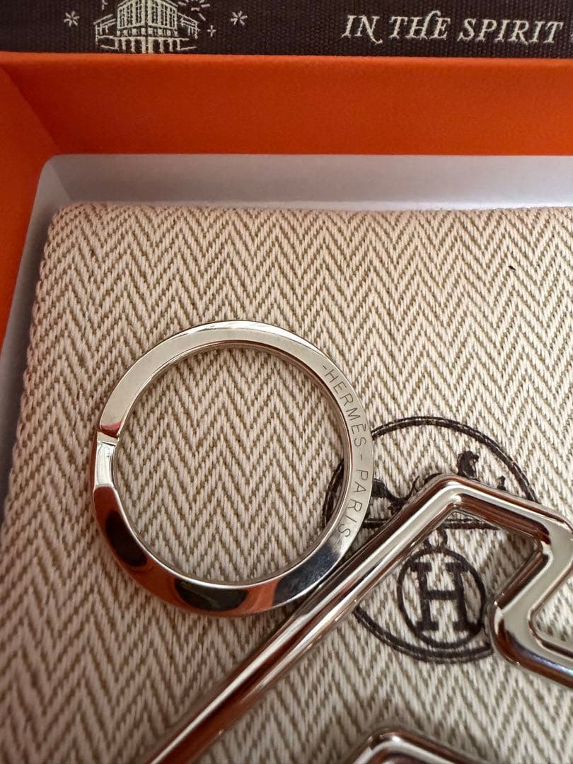 エルメス キーホルダー キーリング H・トゥ・スピード