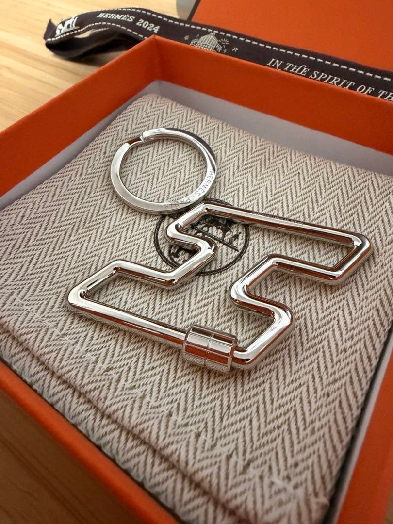 エルメス キーホルダー キーリング H・トゥ・スピード