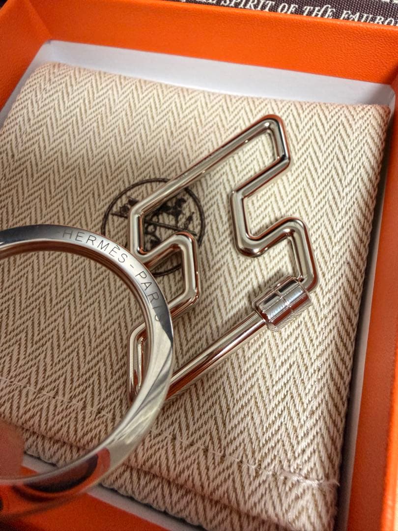 エルメス キーホルダー キーリング H・トゥ・スピード