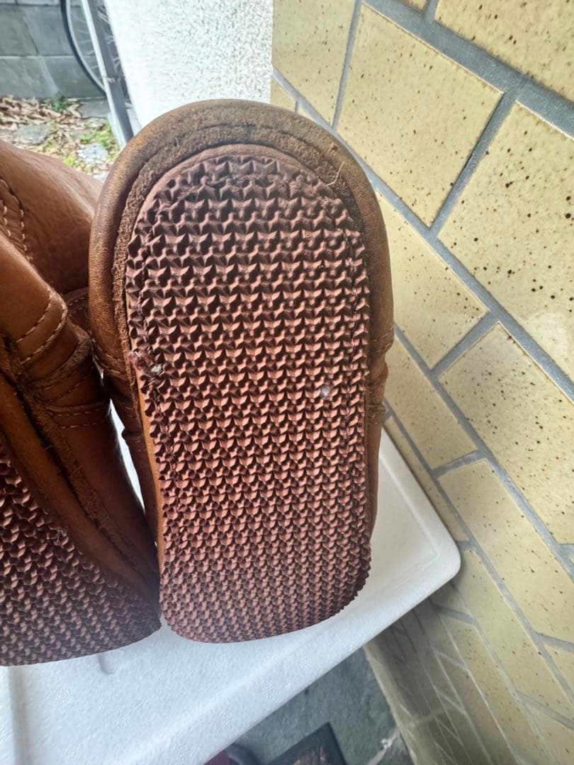 COMME des GARÇONS ブラウンショートブーツ