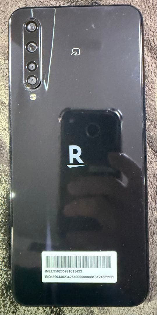 楽天BIG(ZR01)esim専用 128gb ブラック　SIMフリー　美品