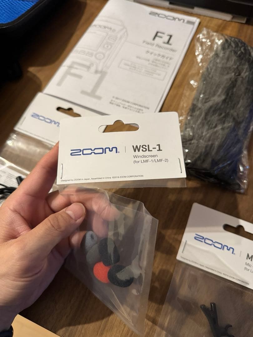 ZOOM F1 フィールドレコーダー セット（おまけつき）