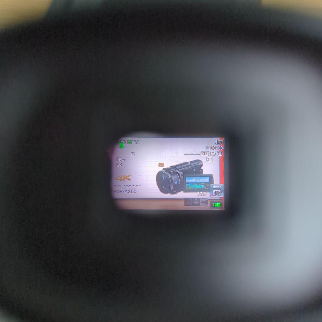 SONY FDR-AX60 4Kビデオカメラ 本体 アクセサリーセット