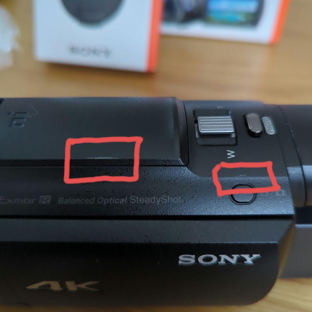 SONY FDR-AX60 4Kビデオカメラ 本体 アクセサリーセット