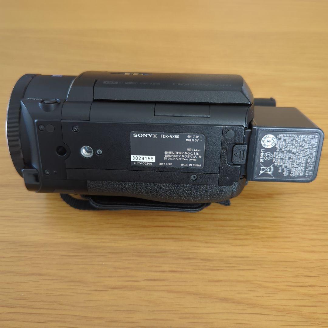 SONY FDR-AX60 4Kビデオカメラ 本体 アクセサリーセット