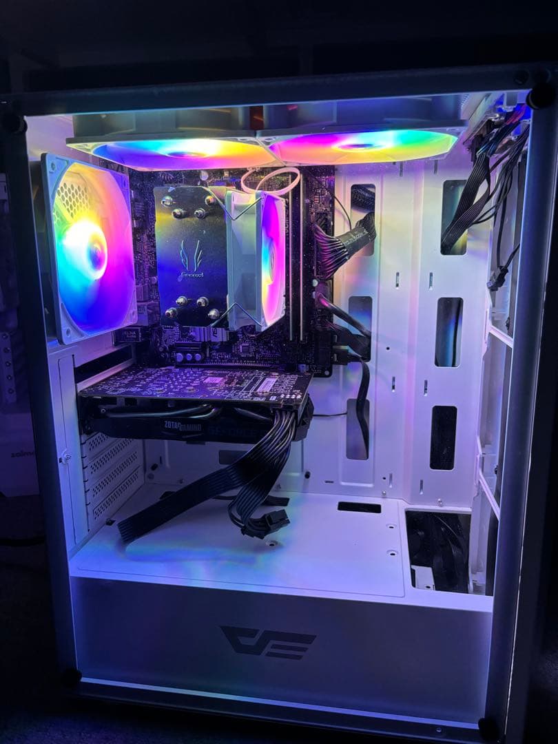 自作の9400f gtx1660デスクトップ