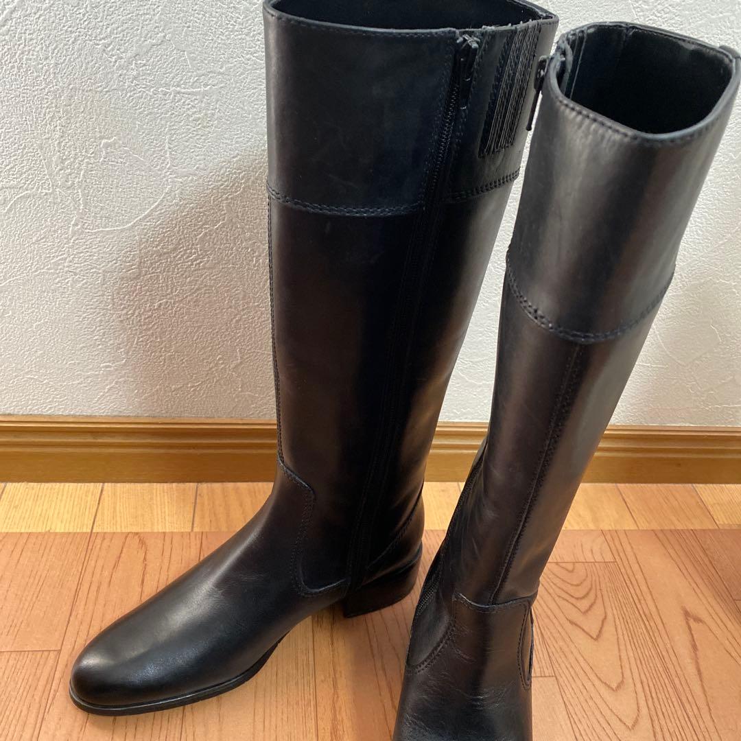 最終価格ドゥクラッセ　ロングブーツ　23cm