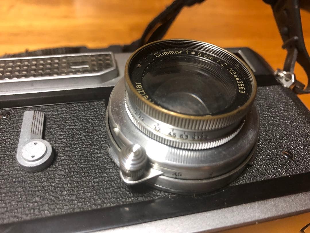 ライカ ズマール50mm f2 キャノン 7 Leica Summar