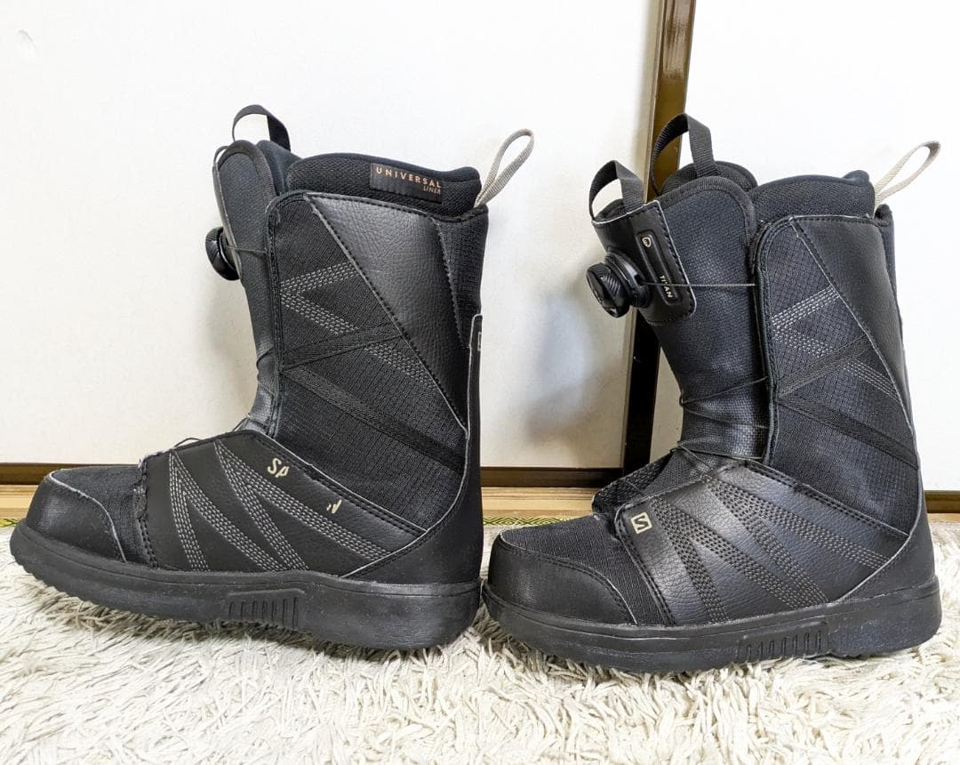 【8回使用】25.5cm サロモン タイタンボア 2023 スノーボードブーツ