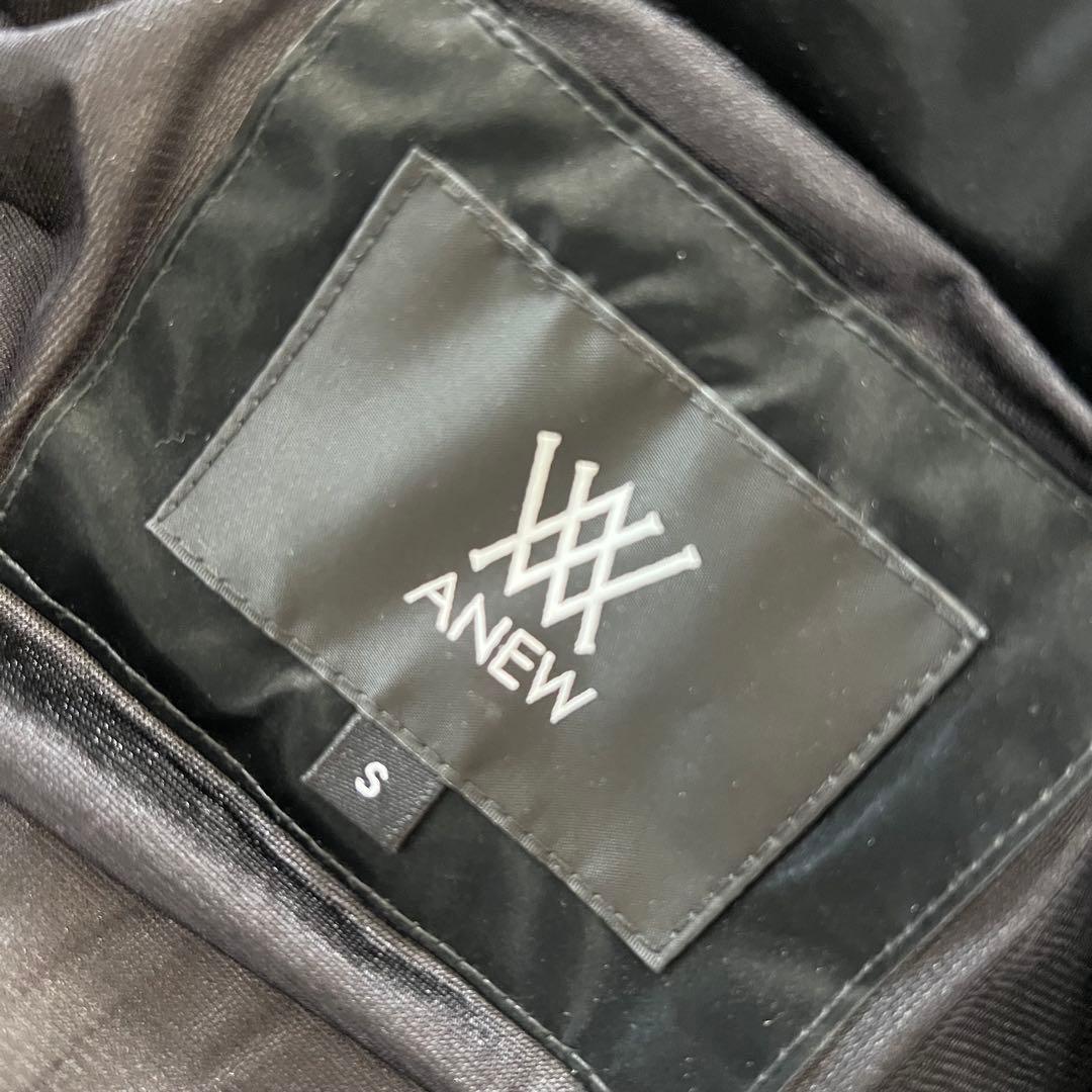 ANEW GOLF アニューゴルフ　ダウンジャケット　ニット　切り替え　中綿入り