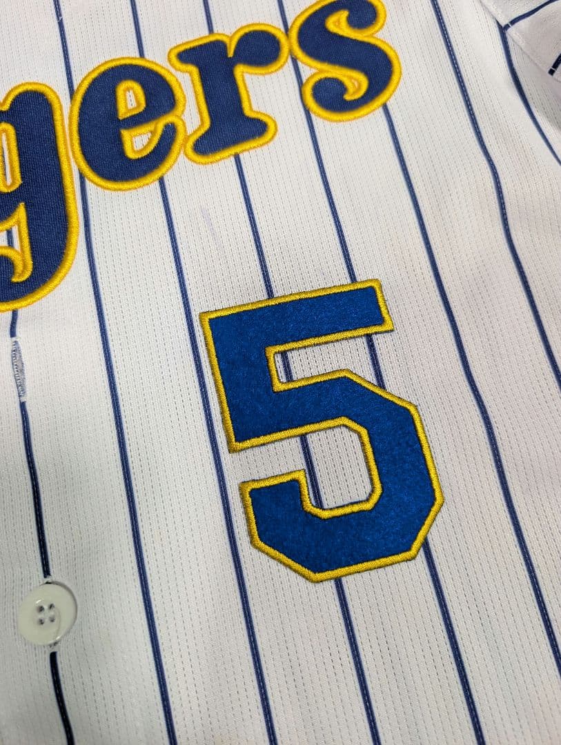 阪神Tigers レプリカユニフォーム ネイビー SSサイズ 近本光司 5