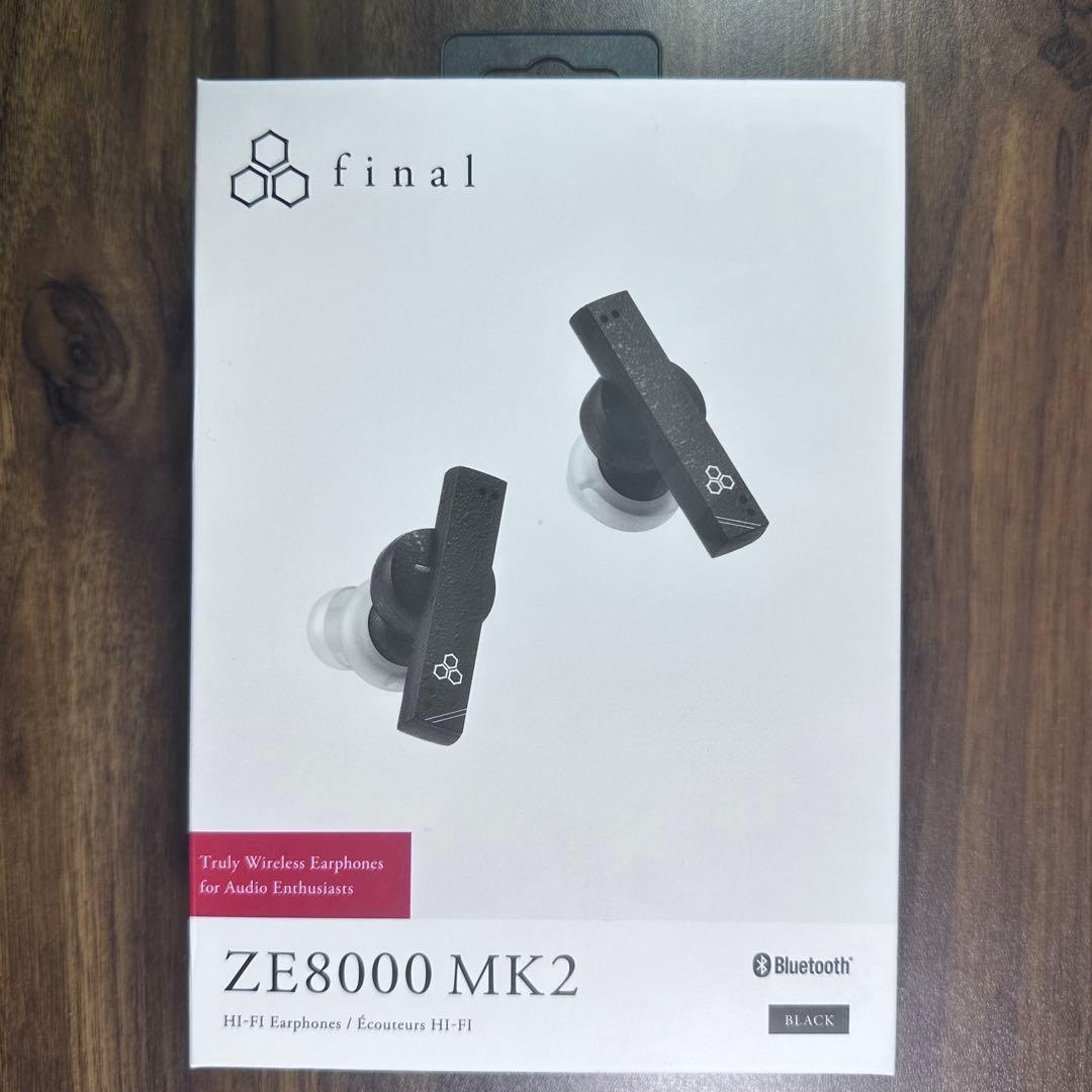 【新品/未使用】final ZE8000 MK2 カナル型 ワイヤレスTWS