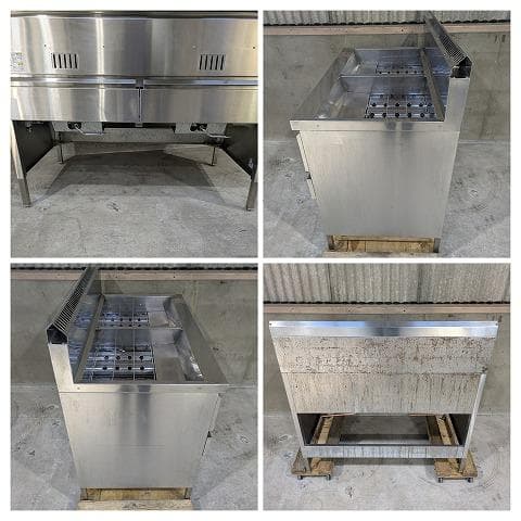 2022年製 マルゼン ガスフライヤー MGF-23WK 都市ガス 厨房 2槽