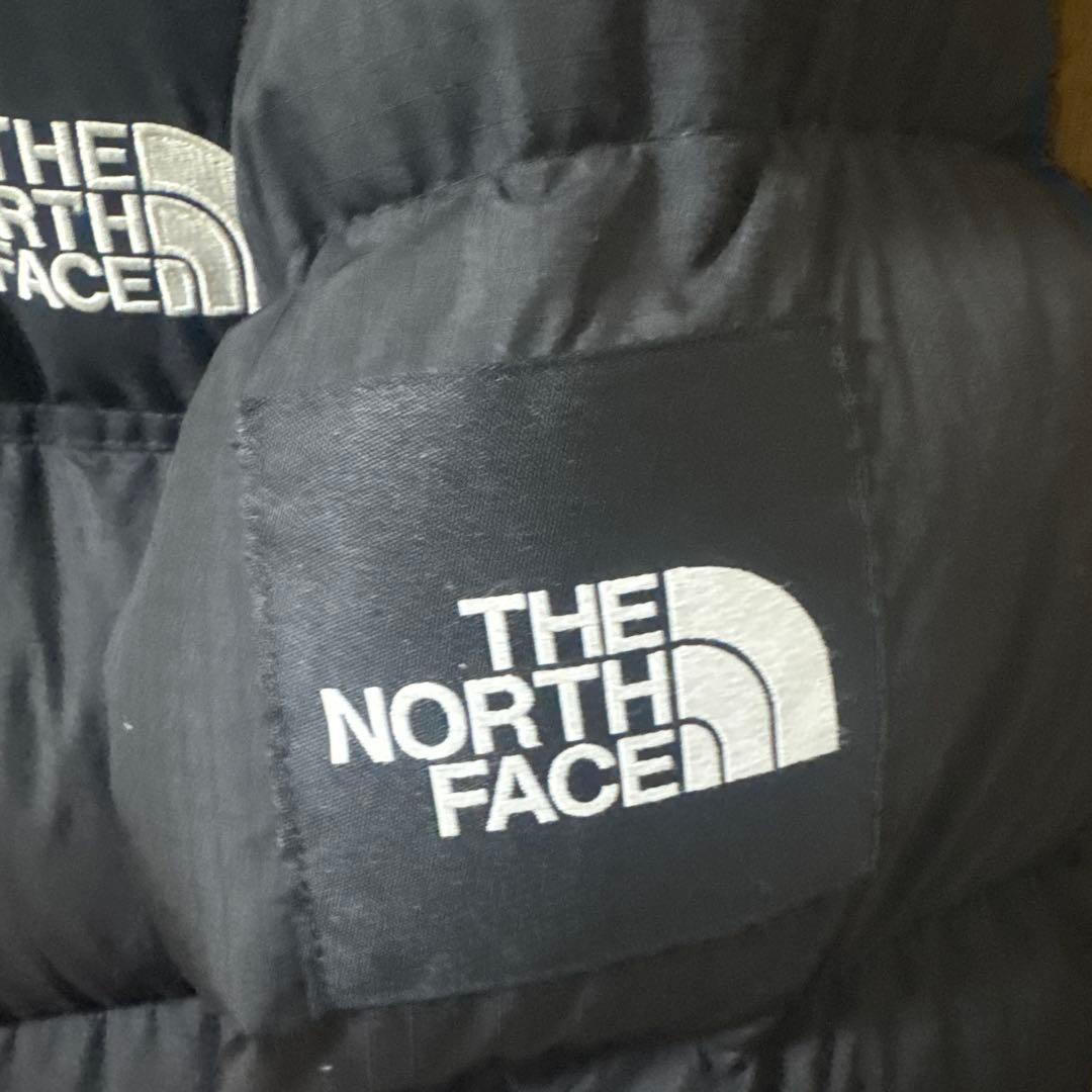 THE NORTH FACE ブラックダウンジャケット　ヌプシ　韓国