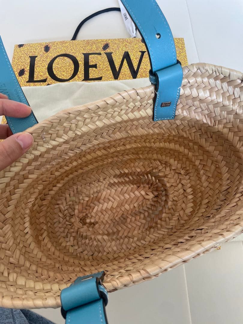 セール　美品 LOEWE ロエベ かごバッグ スモール