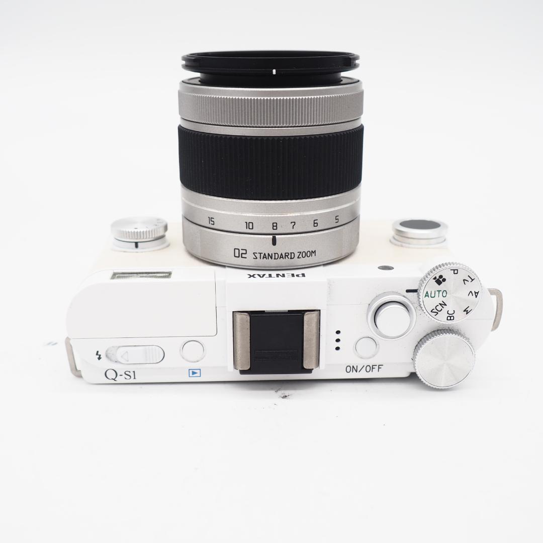 PENTAX Q-S1 ミラーレス一眼カメラ レンズキット ホワイト