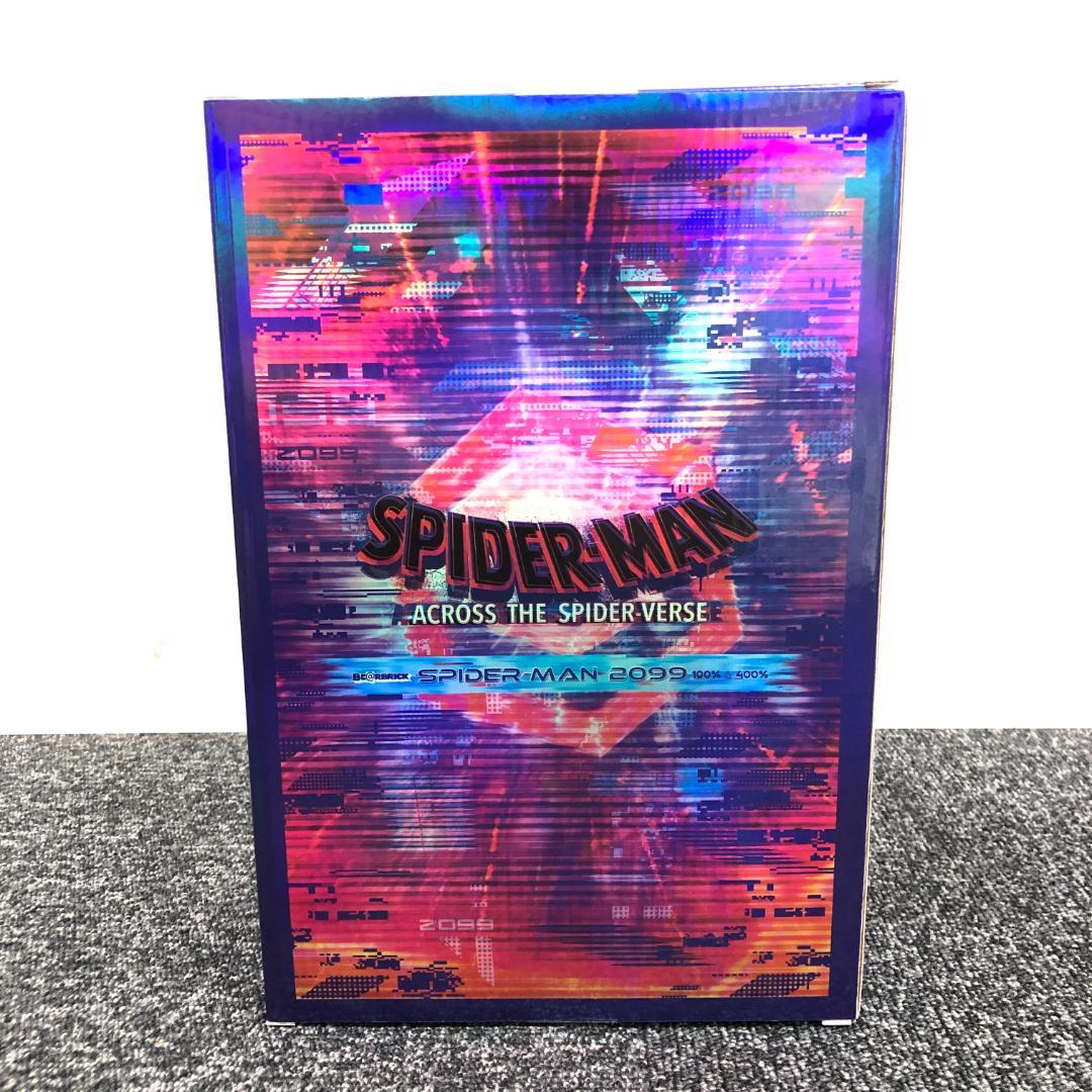 【新品未開封】BS047/ベアブリック/スパイダーマン2099/100%400%