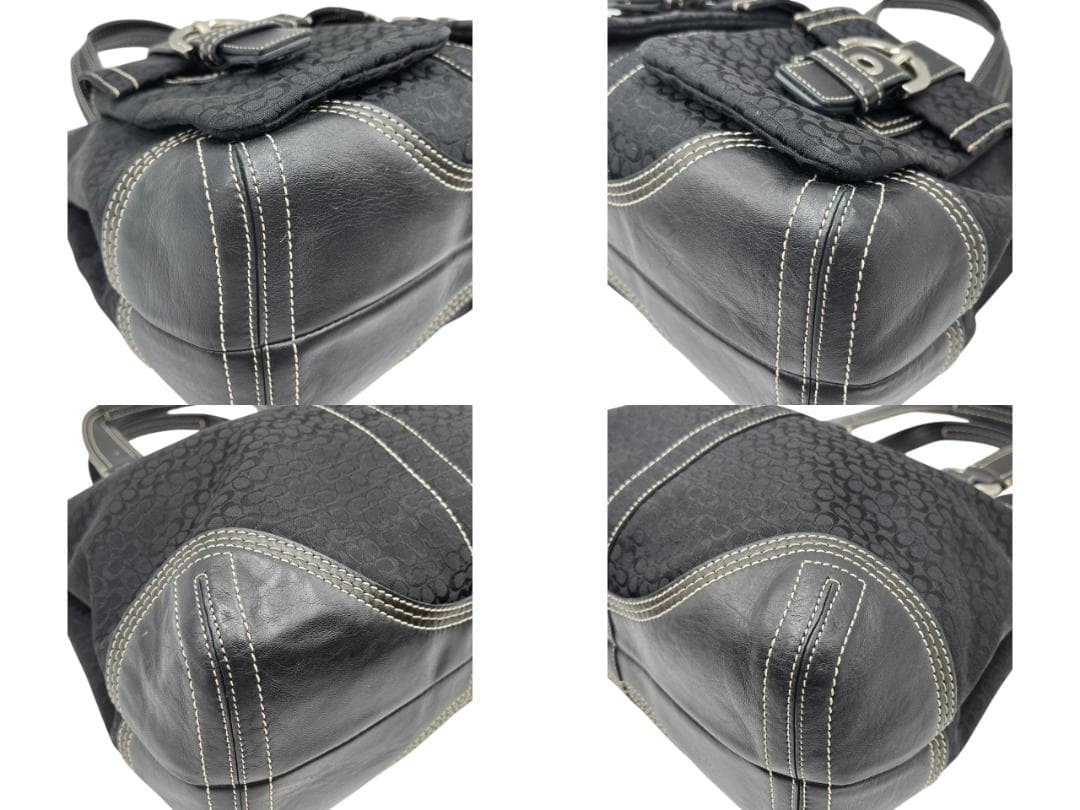 COACH/コーチ ソーホー ミニシグネチャー ハンドバッグ トートバッグ