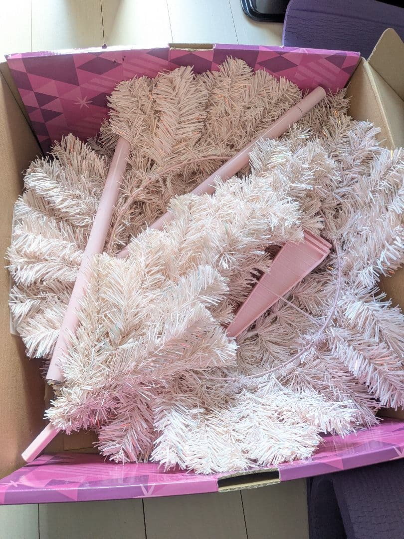 ピンク　クリスマスツリー　セット　Francfranc　150cm