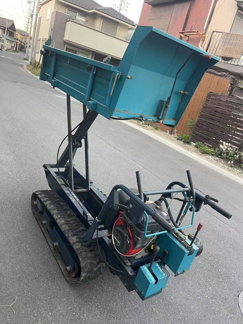 ヤマグチ PM240L 運搬車 油圧ダンプ リフト250kg・農業機械 運搬機