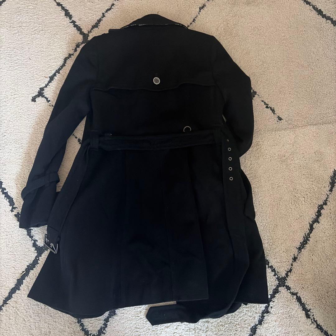 ✨️miyabi✨️様売約分カシミヤ混BURBERRY ブラック コート