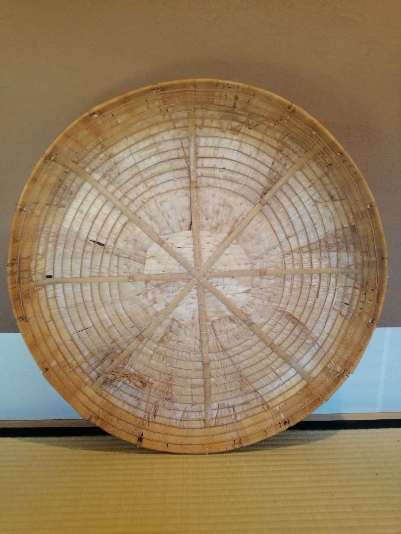 【茶事道具】露地笠　四客組　水屋道具481