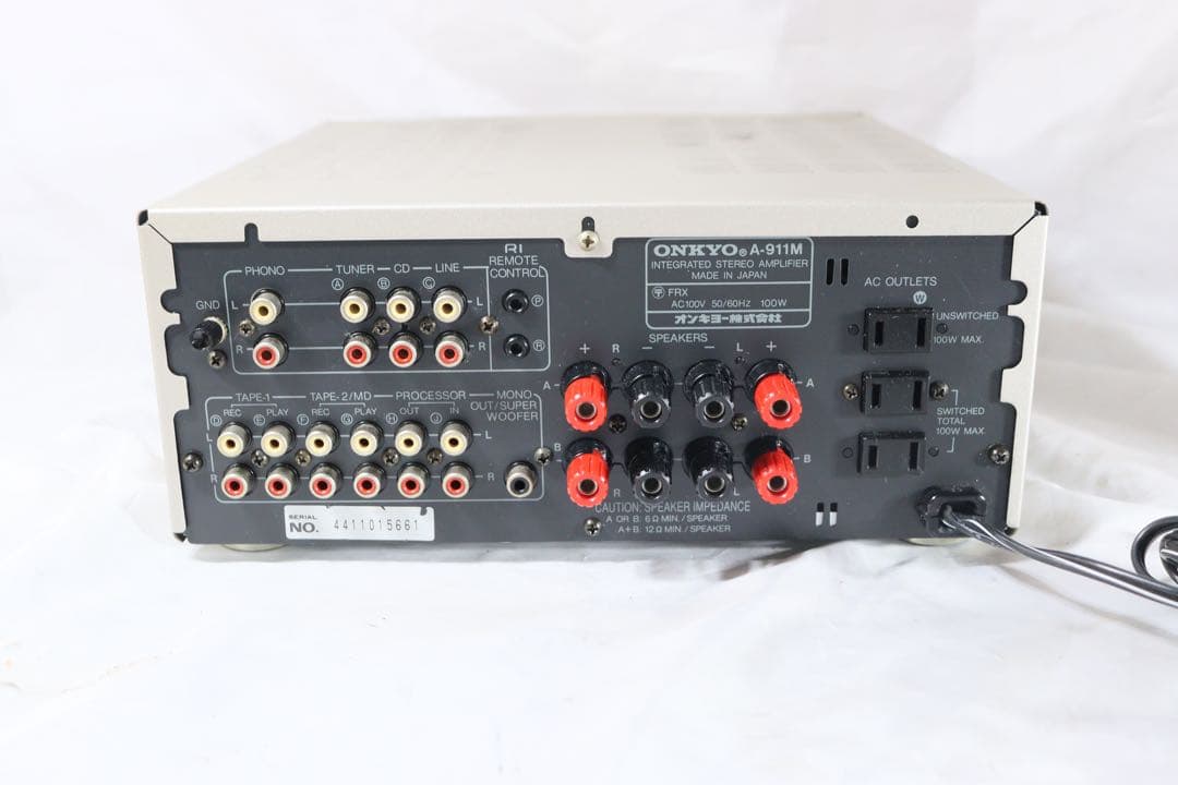 完動品　ONKYO オンキヨー　プリメインアンプ　A-911M
