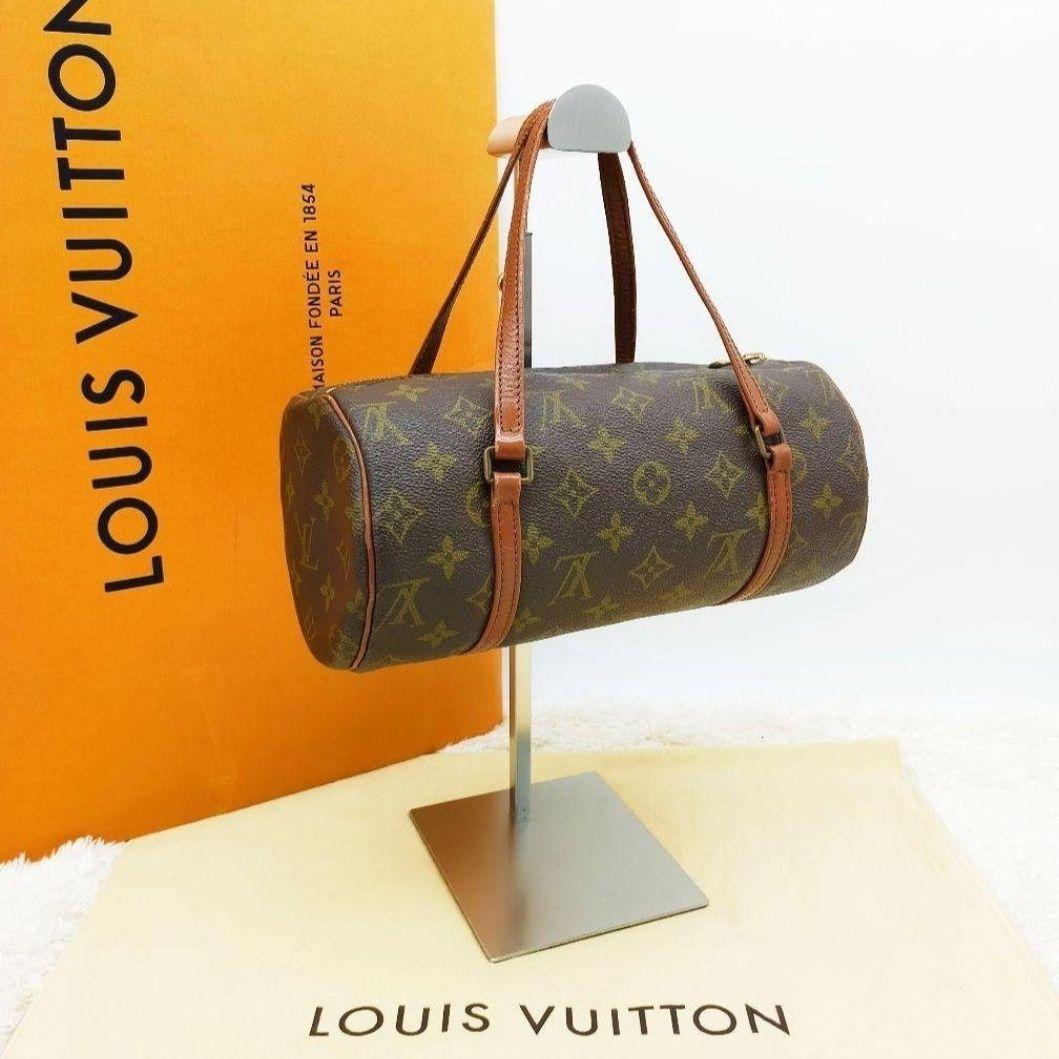 正規品 美品 ルイヴィトン パピヨン26 モノグラム ハンドバッグ M51366