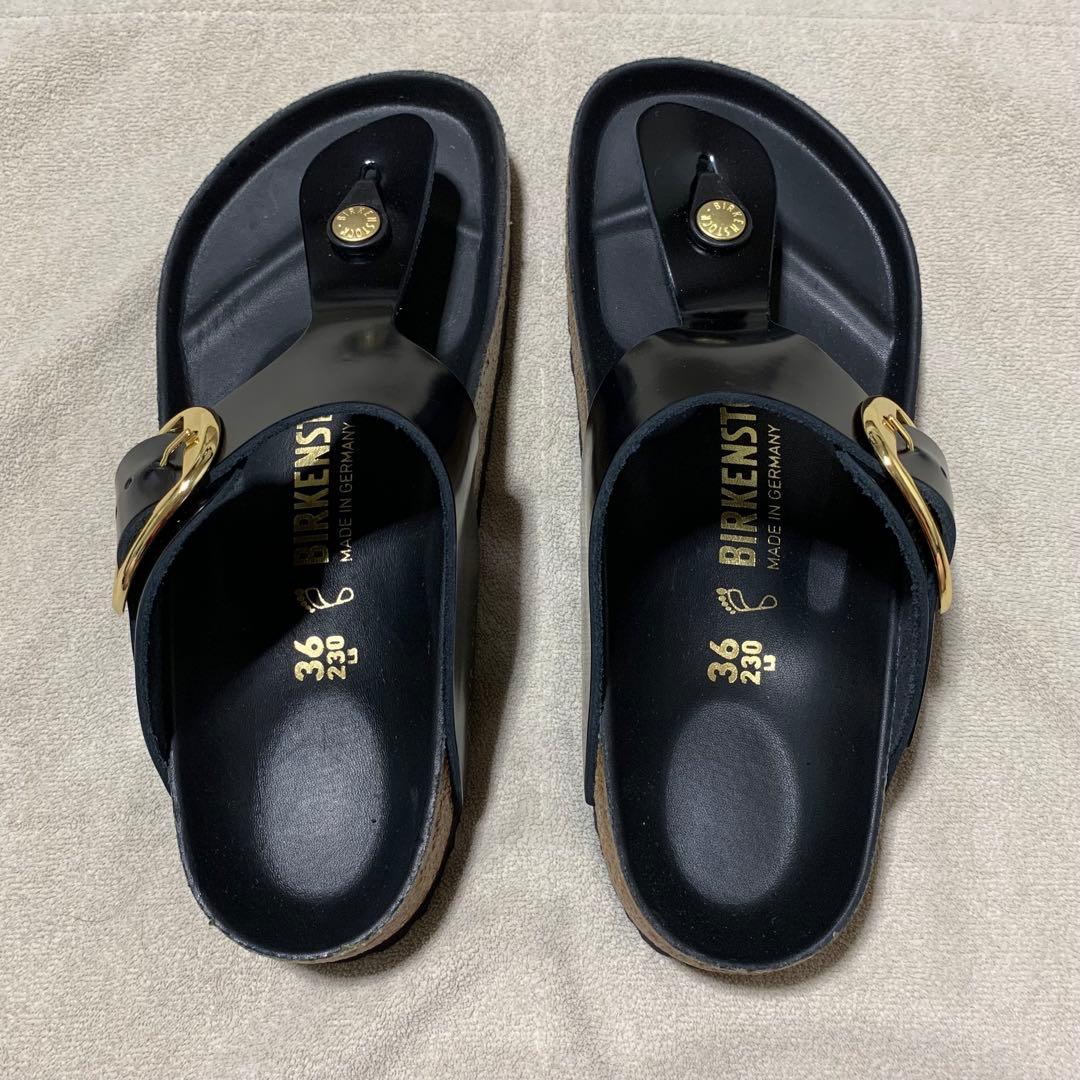 靴 BIRKENSTOCK GIZEH BIG BUCKLE 23cm