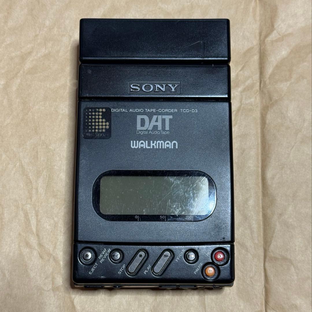 ポータブルプレーヤー SONY WALKMAN TCD-D3