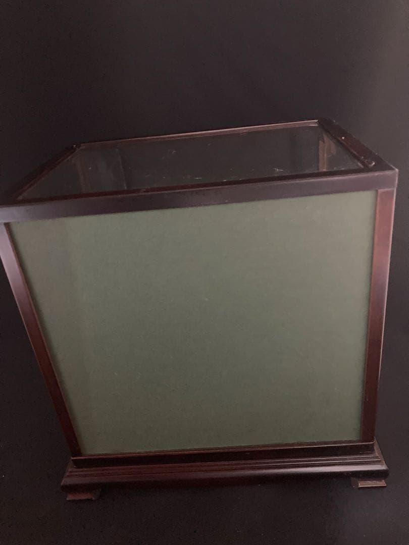 内閣総理大臣 ガラスケース 銀杯 置物 純銀 非売品 記念品 贈呈 ケースのみ