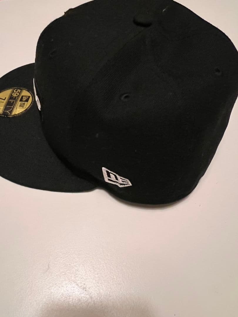 Supreme 59FIFTY ブラックキャップ 7 1/2