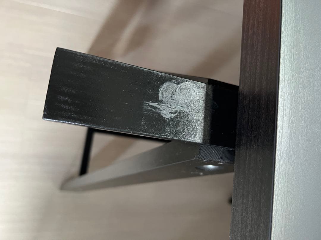 IKEA イケア ODDVALD オッドヴァルド　ブラック　2脚セット　テーブル