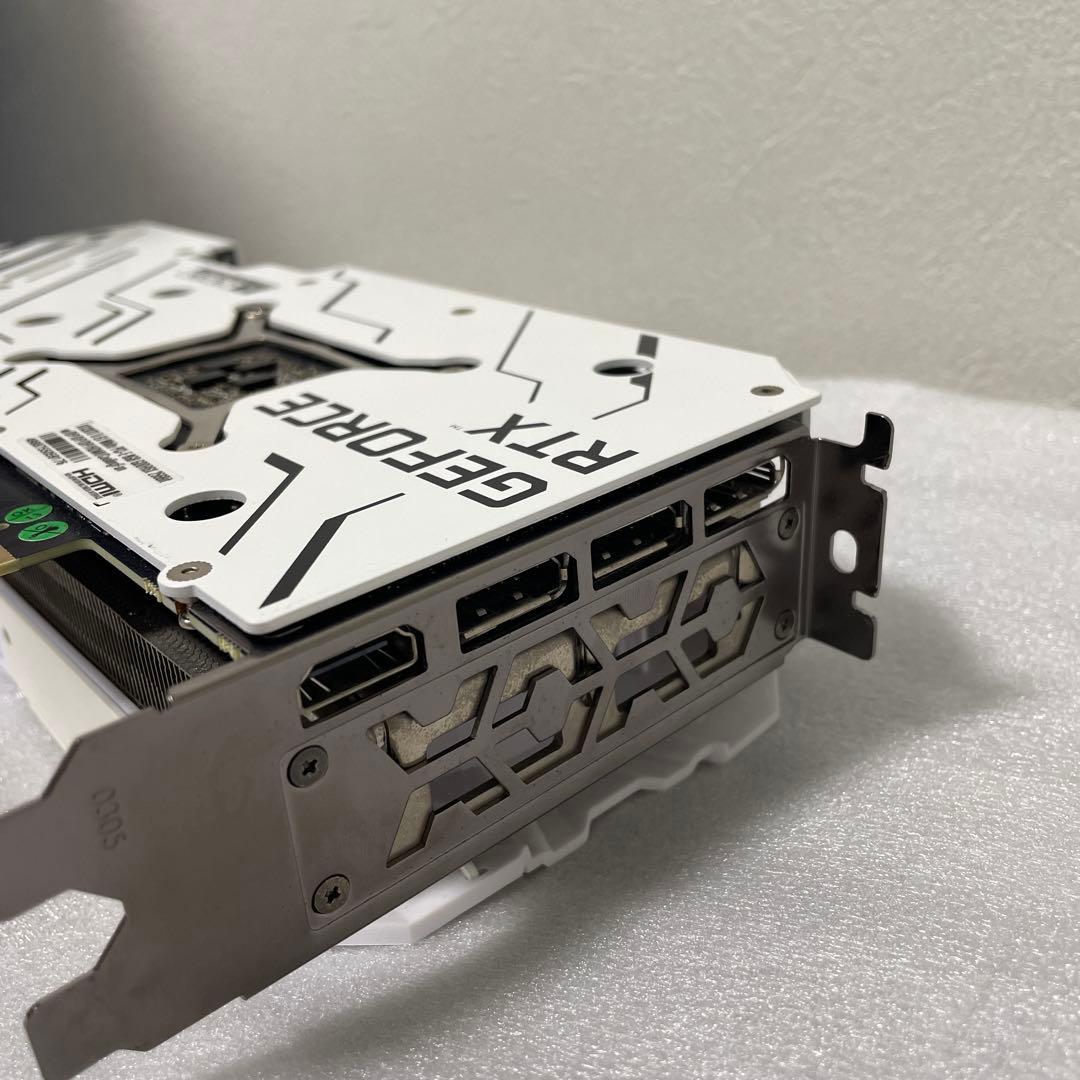 【ジャンク品】RTX3070ti White グラフィックボード