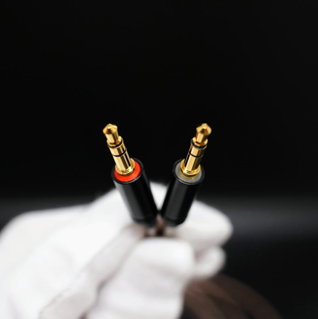 【1点のみ】超高評価ソニー DIYキンバーケーブル ダブル3.5mm/4.4mm