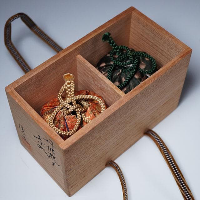 市野信水　丹波焼〆茶入　共箱　茶道具　茶器　濃茶　兵庫県　立杭