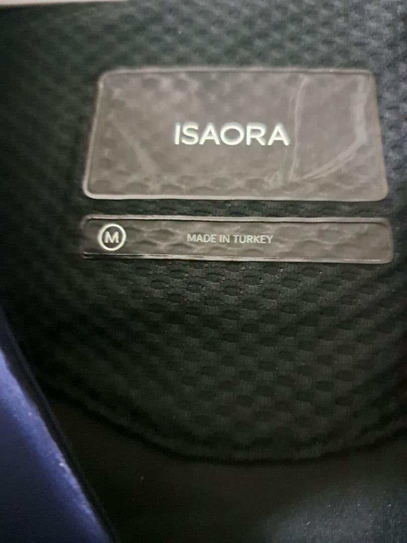 ISAORA イサオラ　ダウンジャケット ネイビー　希少M フーディダウン