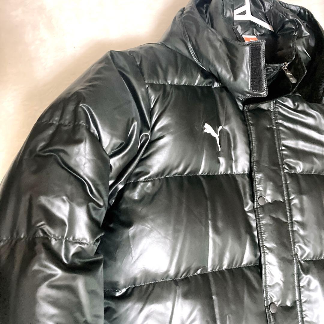 【極美品✨】PUMA プーマ ベンチコート ロングダウンコート ワンポイントロゴ