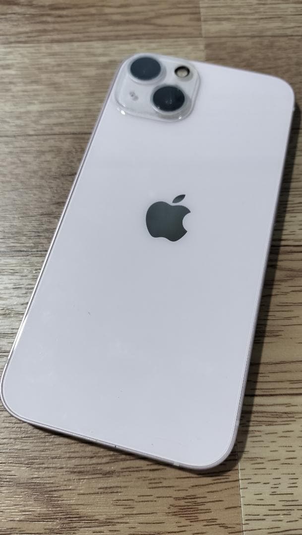 【純正バッテリー100％】Apple iPhone 13 ピンク（SIMフリー）